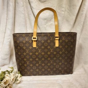 Authentic Louis Vuitton Luco tote shoulder bag
